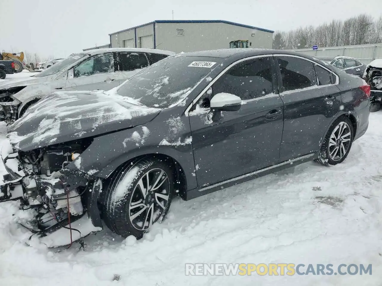1 fotografías del automóvil dañado 4S3BNAR66K3021248 SUBARU LEGACY 2019