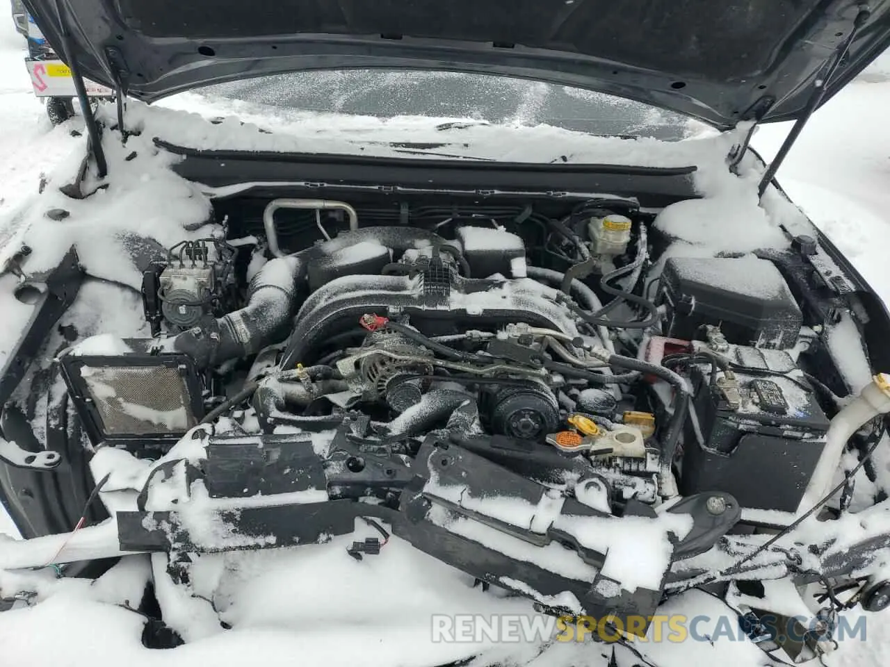 11 fotografías del automóvil dañado 4S3BNAR66K3021248 SUBARU LEGACY 2019