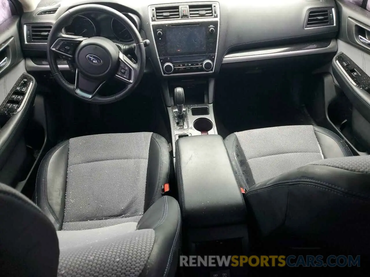 8 fotografías del automóvil dañado 4S3BNAR66K3021248 SUBARU LEGACY 2019