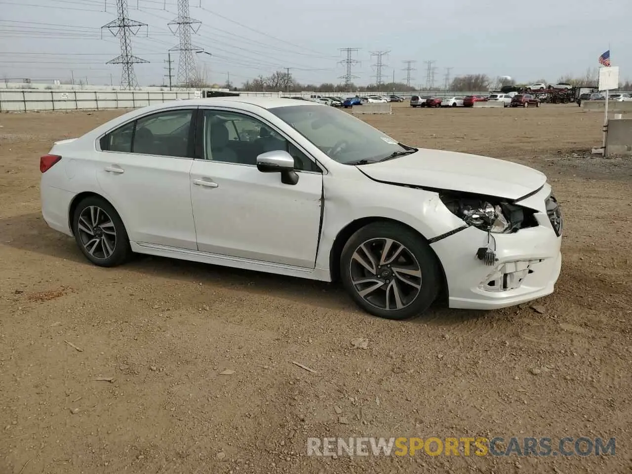4 fotografías del automóvil dañado 4S3BNAR68K3028282 SUBARU LEGACY 2019
