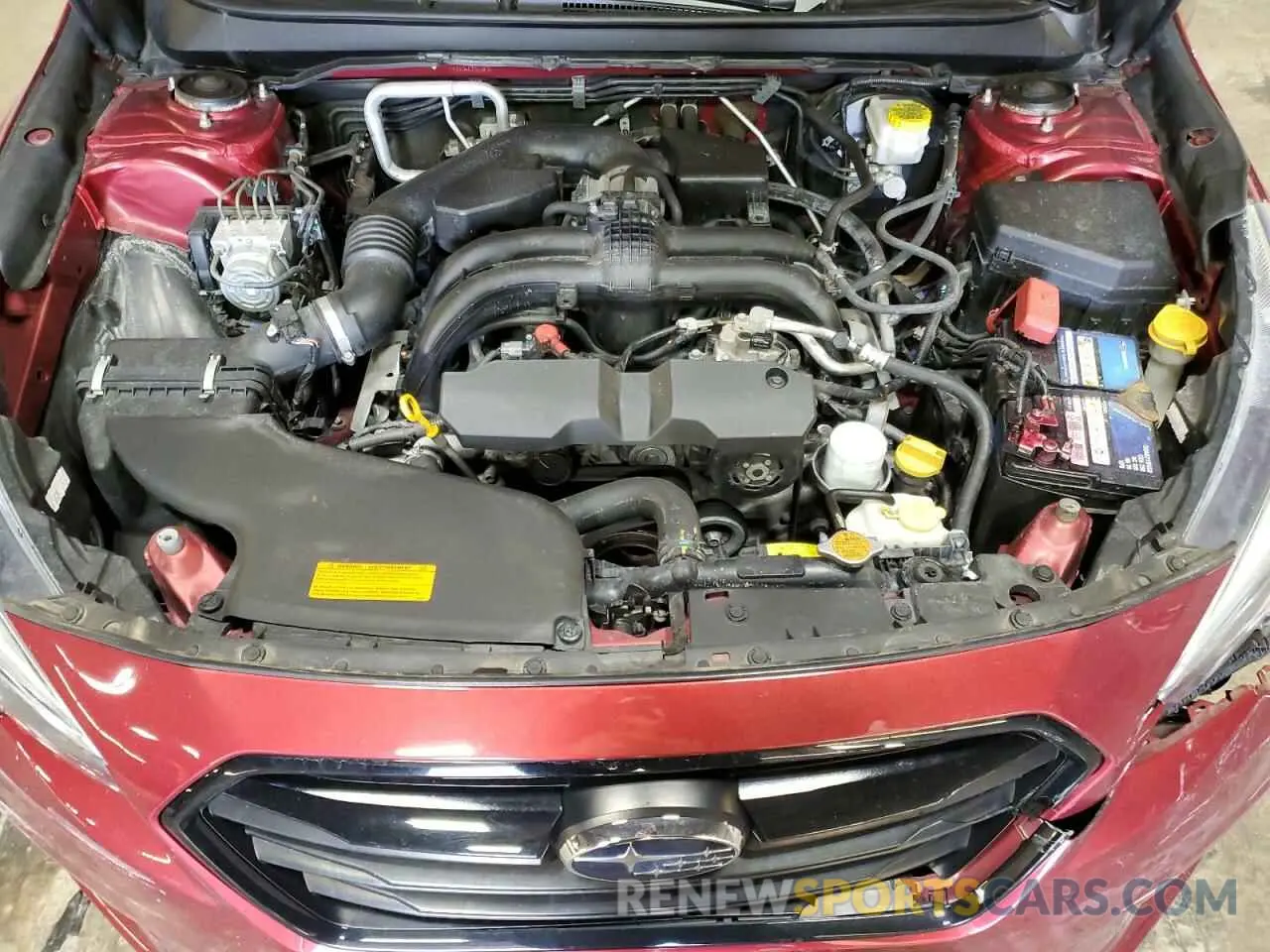 11 fotografías del automóvil dañado 4S3BNAS67K3008146 SUBARU LEGACY 2019
