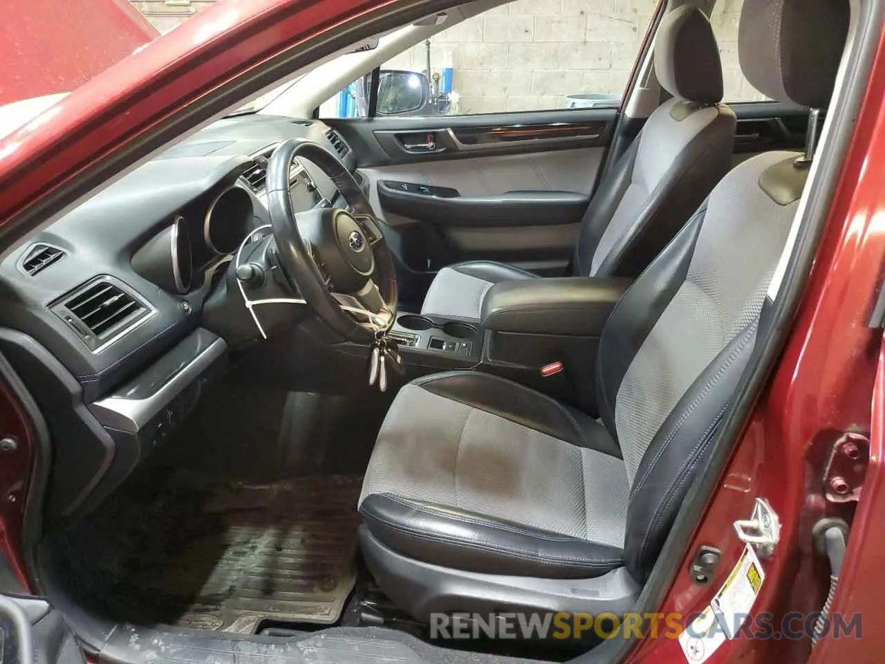 7 fotografías del automóvil dañado 4S3BNAS67K3008146 SUBARU LEGACY 2019