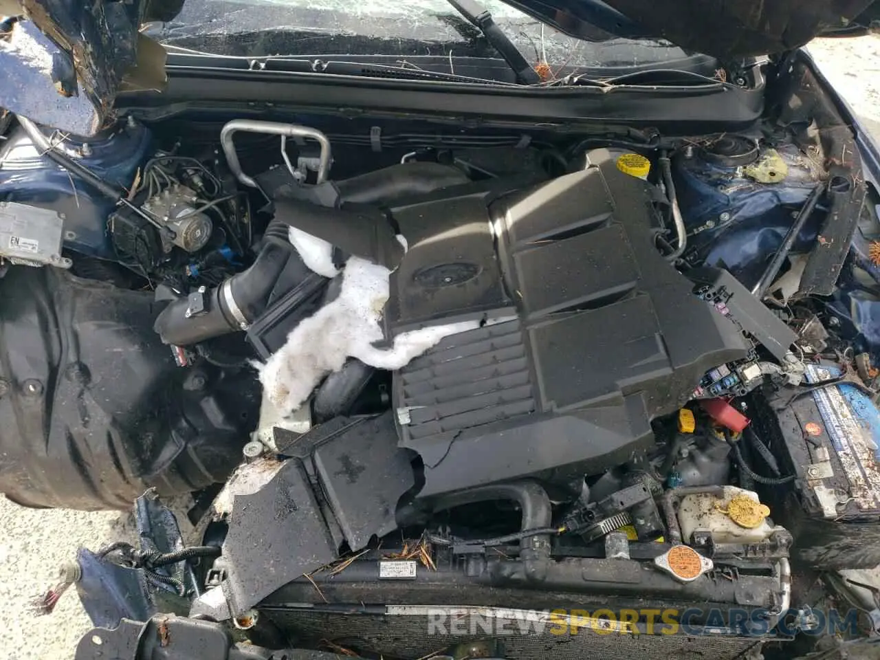 11 fotografías del automóvil dañado 4S3BNEN60K3010470 SUBARU LEGACY 2019