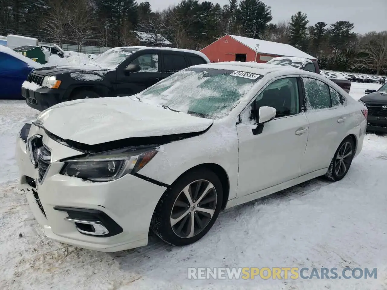 1 fotografías del automóvil dañado 4S3BNEN61K3013961 SUBARU LEGACY 2019