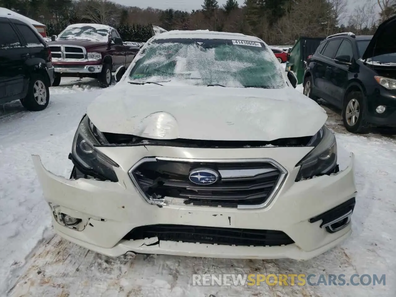 5 fotografías del automóvil dañado 4S3BNEN61K3013961 SUBARU LEGACY 2019