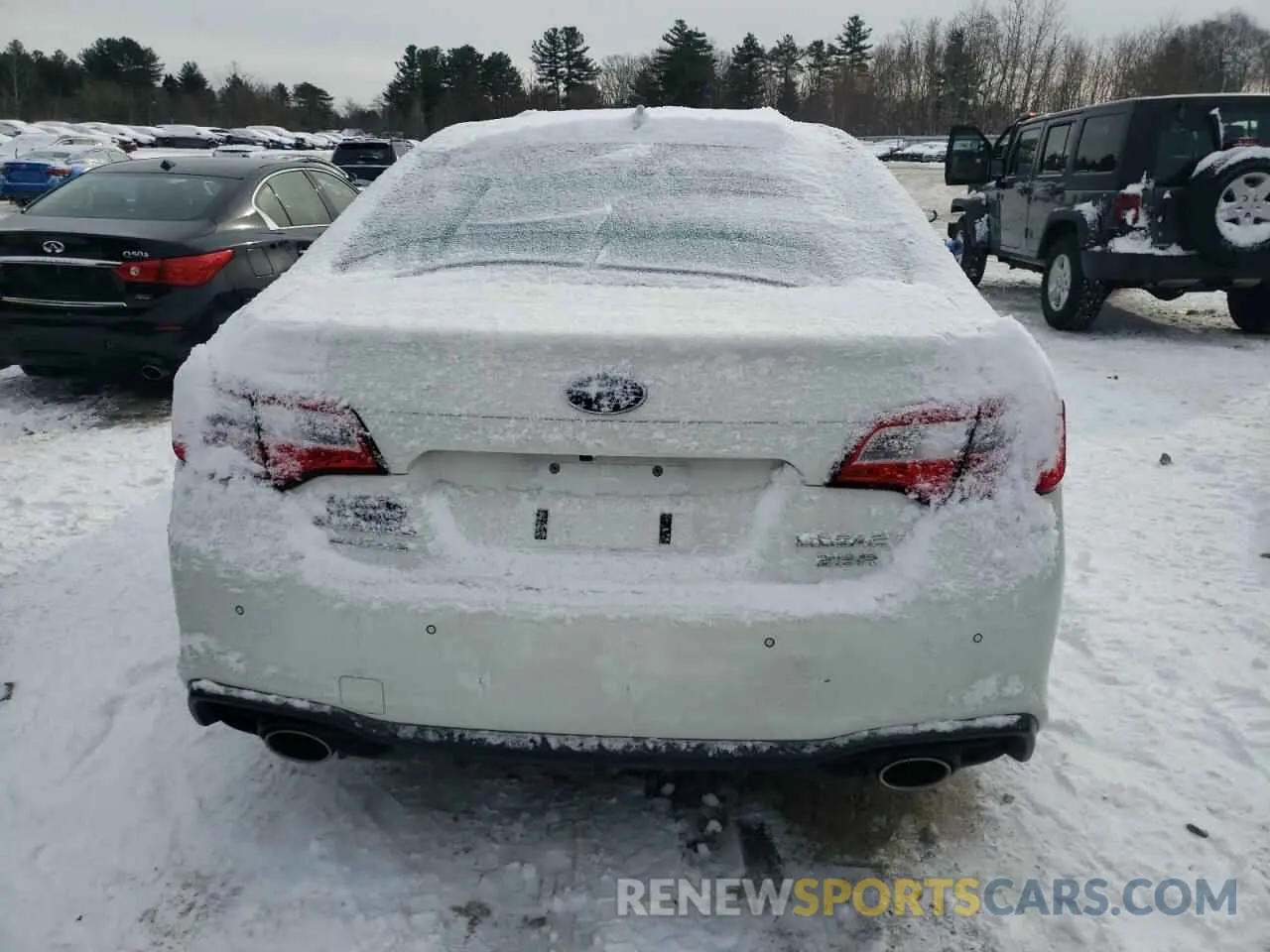 6 fotografías del automóvil dañado 4S3BNEN61K3013961 SUBARU LEGACY 2019