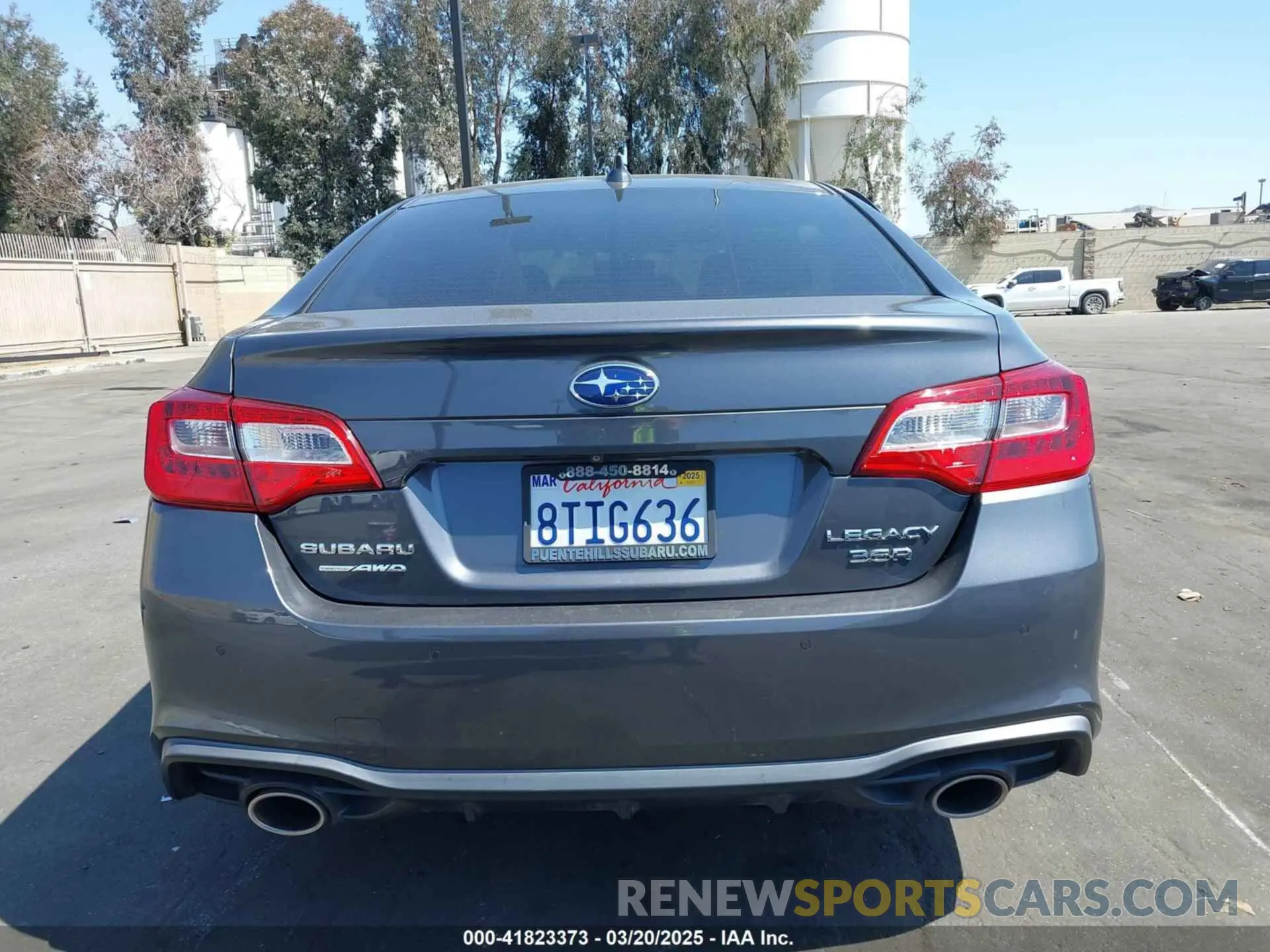16 fotografías del automóvil dañado 4S3BNEN63K3003626 SUBARU LEGACY 2019