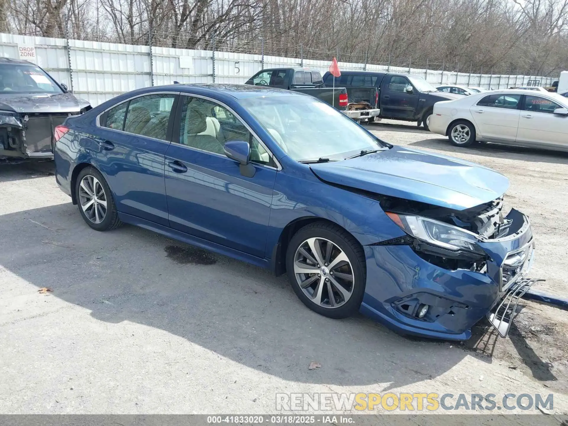 1 fotografías del automóvil dañado 4S3BNEN63K3005523 SUBARU LEGACY 2019