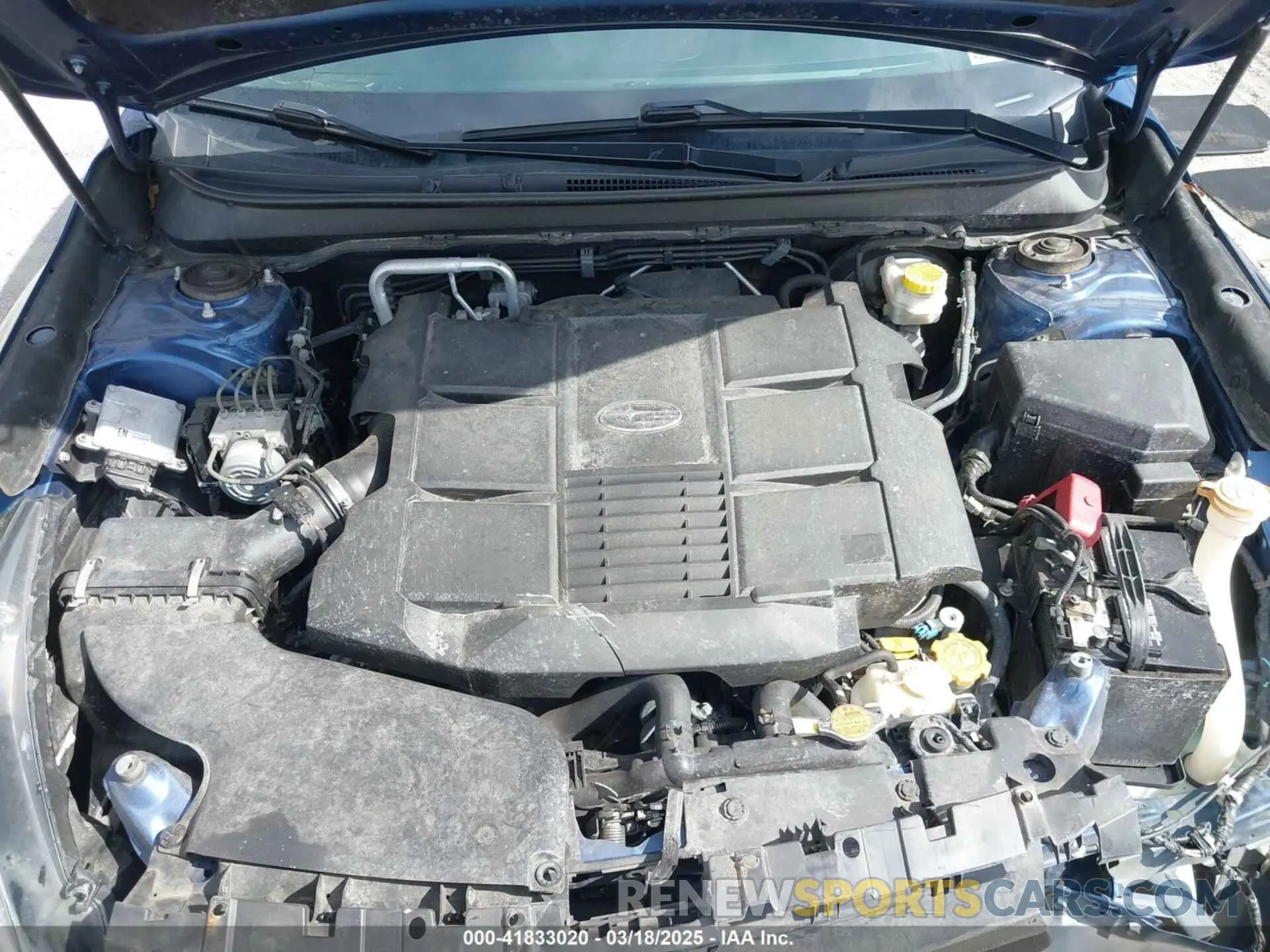 10 fotografías del automóvil dañado 4S3BNEN63K3005523 SUBARU LEGACY 2019