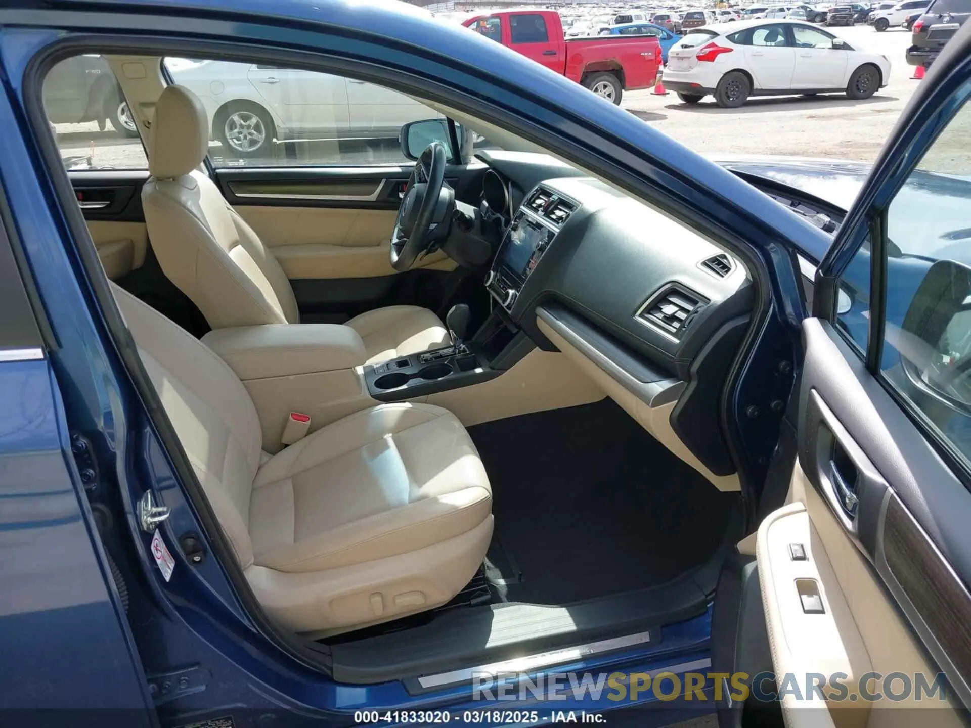 5 fotografías del automóvil dañado 4S3BNEN63K3005523 SUBARU LEGACY 2019