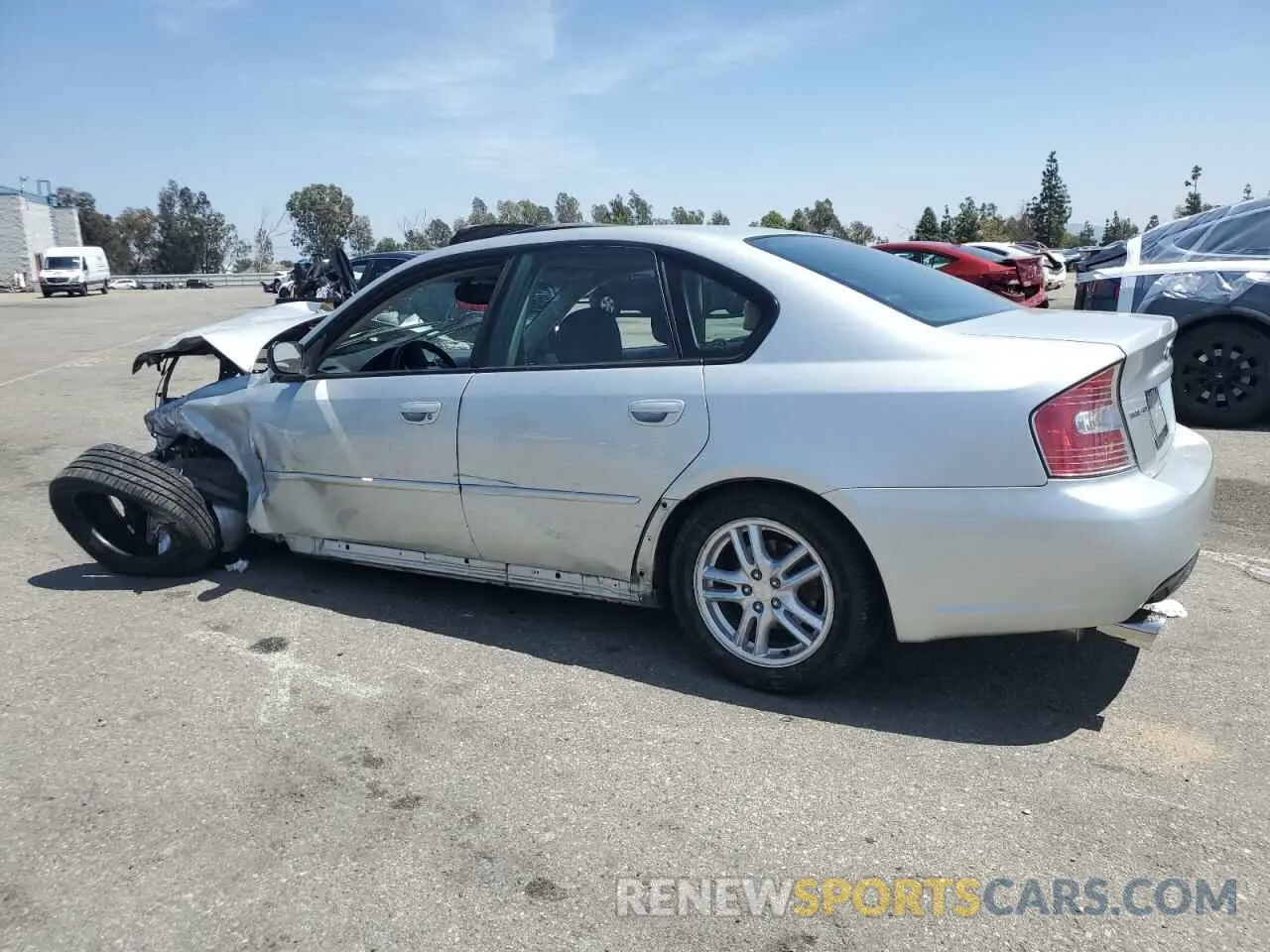 2 fotografías del automóvil dañado 4S3BL626157217138 SUBARU LEGACY 2020