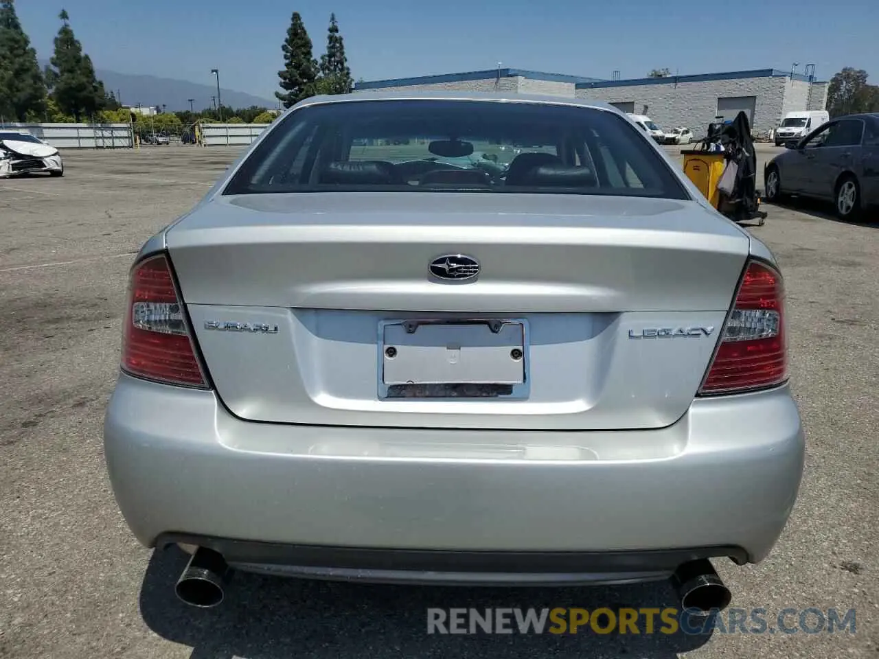 6 fotografías del automóvil dañado 4S3BL626157217138 SUBARU LEGACY 2020