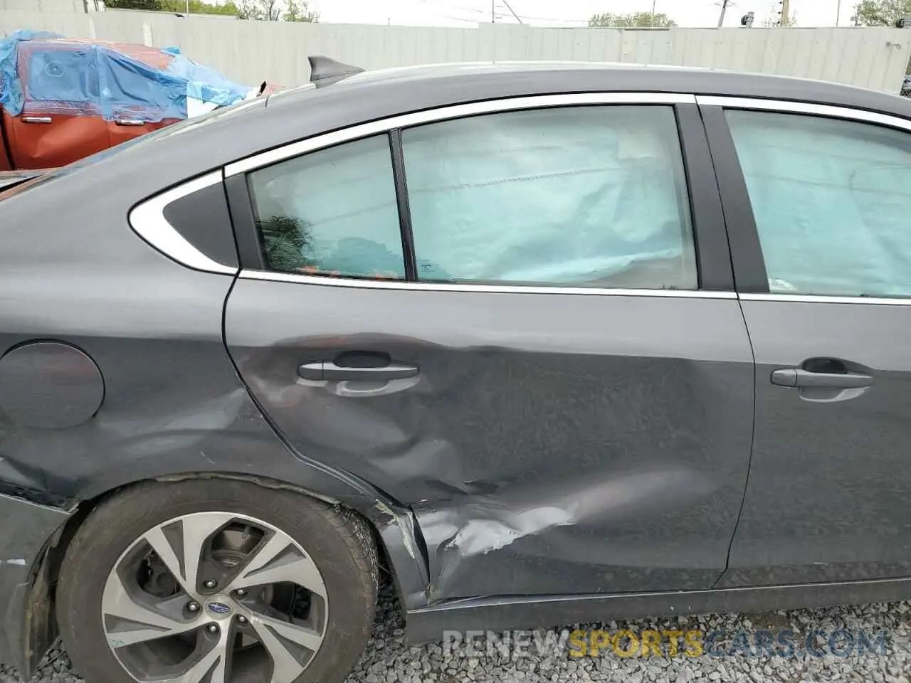 10 fotografías del automóvil dañado 4S3BWAB63L3003749 SUBARU LEGACY 2020