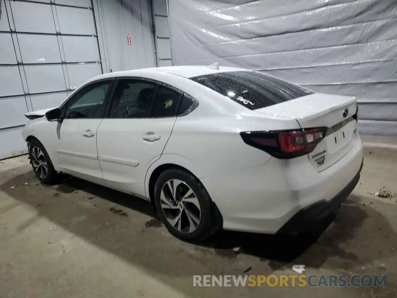 2 fotografías del automóvil dañado 4S3BWAB63L3011186 SUBARU LEGACY 2020