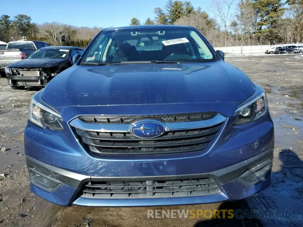 5 fotografías del automóvil dañado 4S3BWAC62L3016037 SUBARU LEGACY 2020