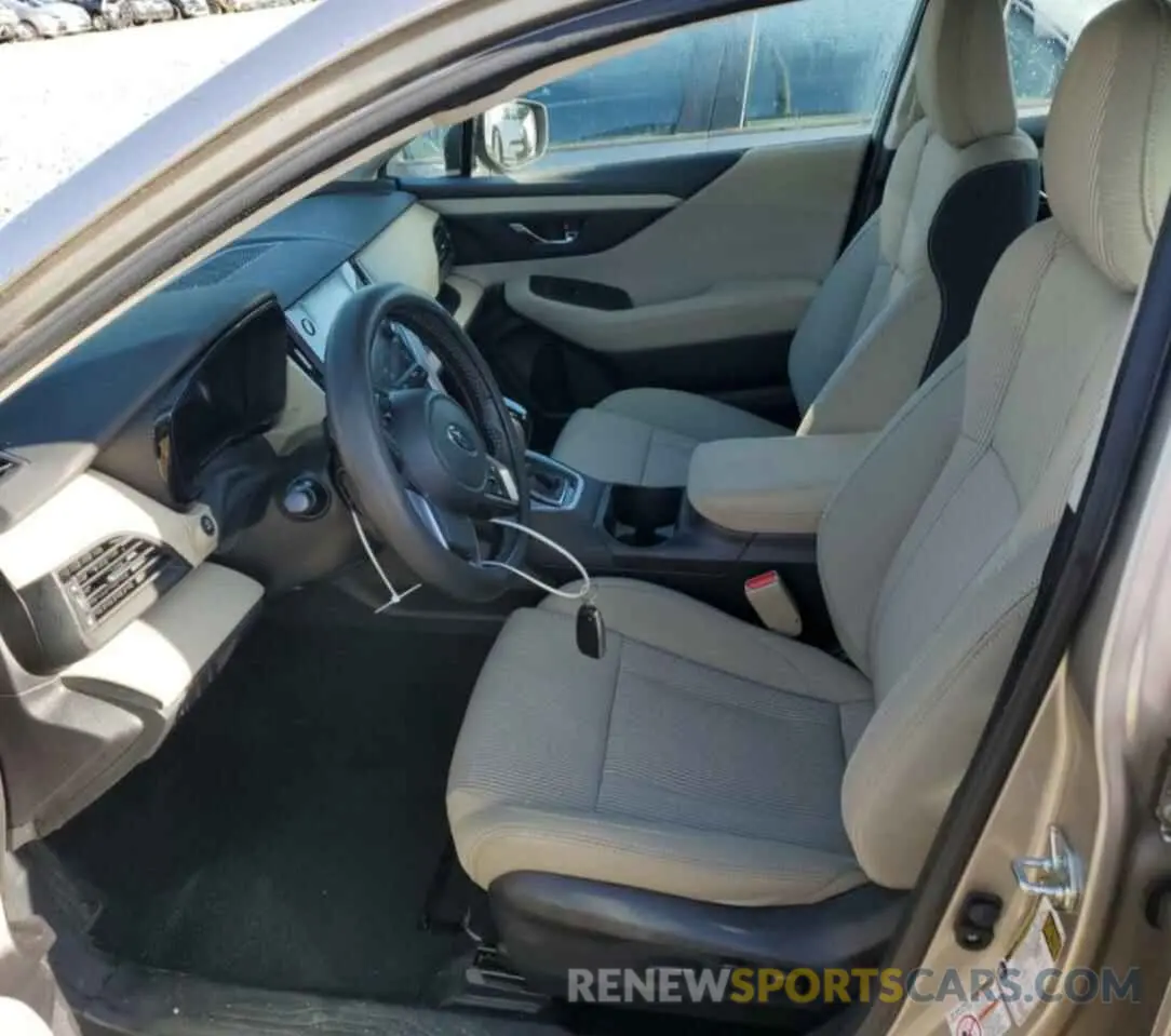7 fotografías del automóvil dañado 4S3BWAC63L3011929 SUBARU LEGACY 2020