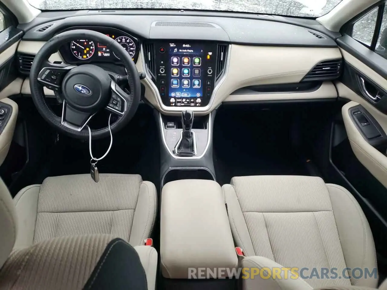 8 fotografías del automóvil dañado 4S3BWAC63L3011929 SUBARU LEGACY 2020