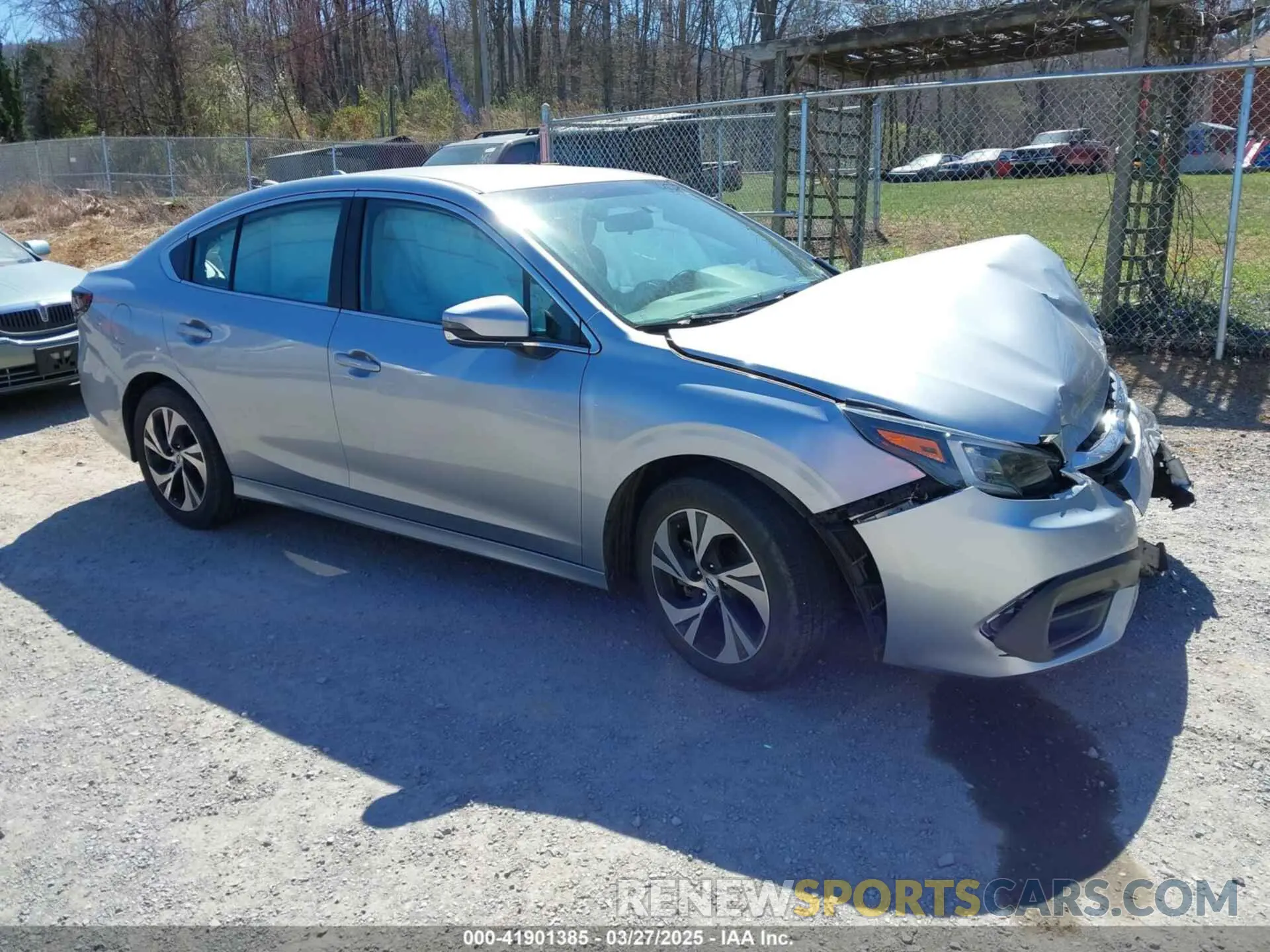 1 fotografías del automóvil dañado 4S3BWAC63L3016676 SUBARU LEGACY 2020