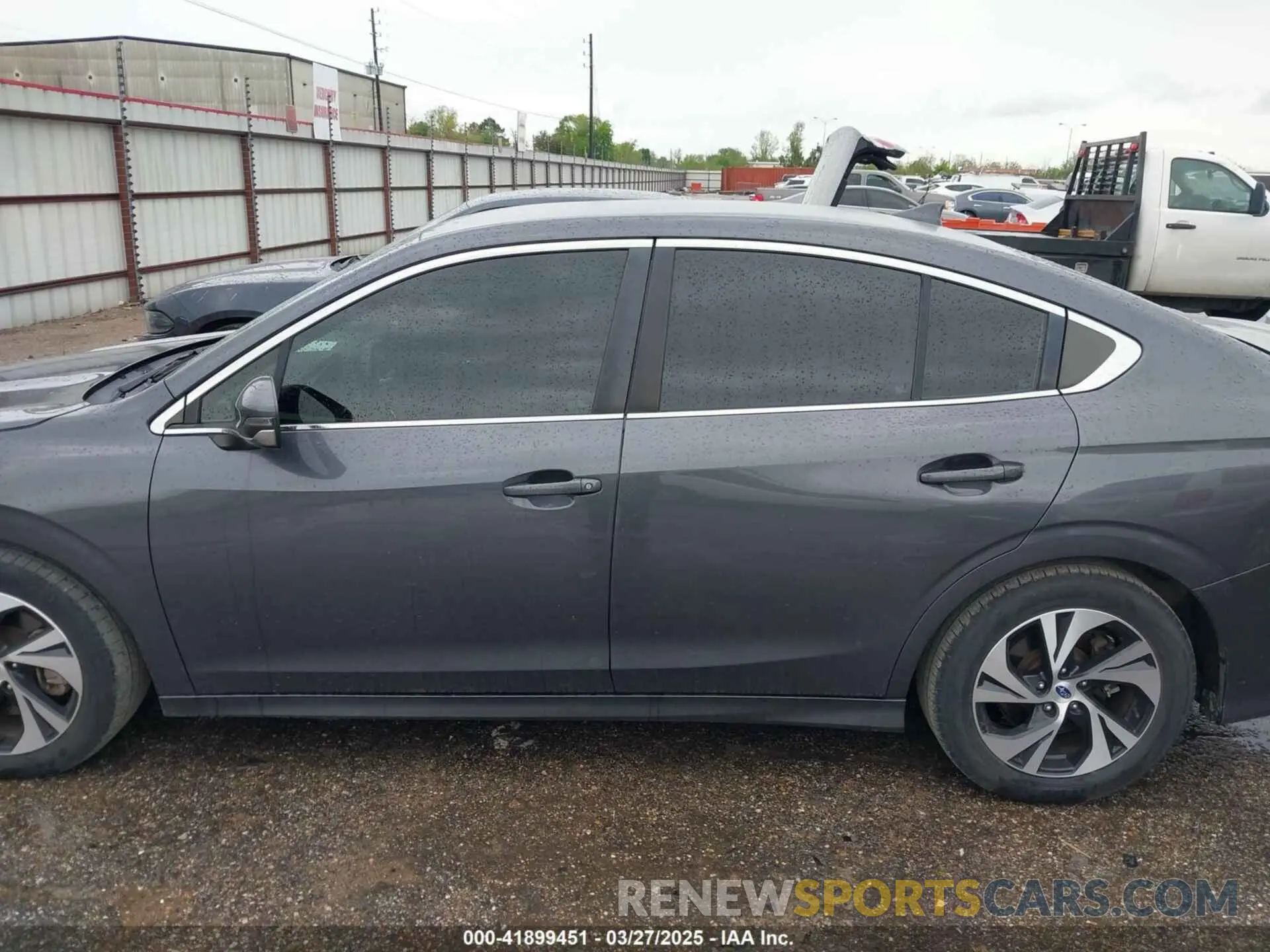 14 fotografías del automóvil dañado 4S3BWAC63L3017567 SUBARU LEGACY 2020