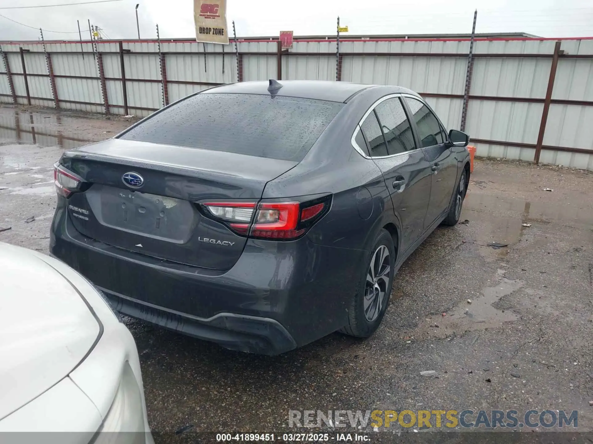 4 fotografías del automóvil dañado 4S3BWAC63L3017567 SUBARU LEGACY 2020