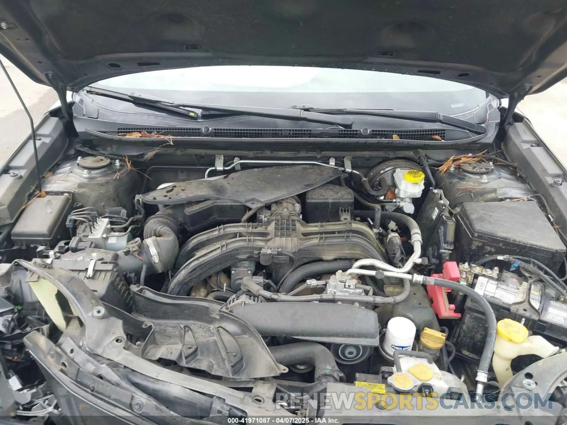 10 fotografías del automóvil dañado 4S3BWAC65L3003816 SUBARU LEGACY 2020