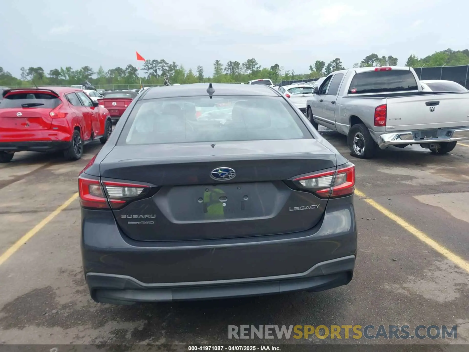 16 fotografías del automóvil dañado 4S3BWAC65L3003816 SUBARU LEGACY 2020