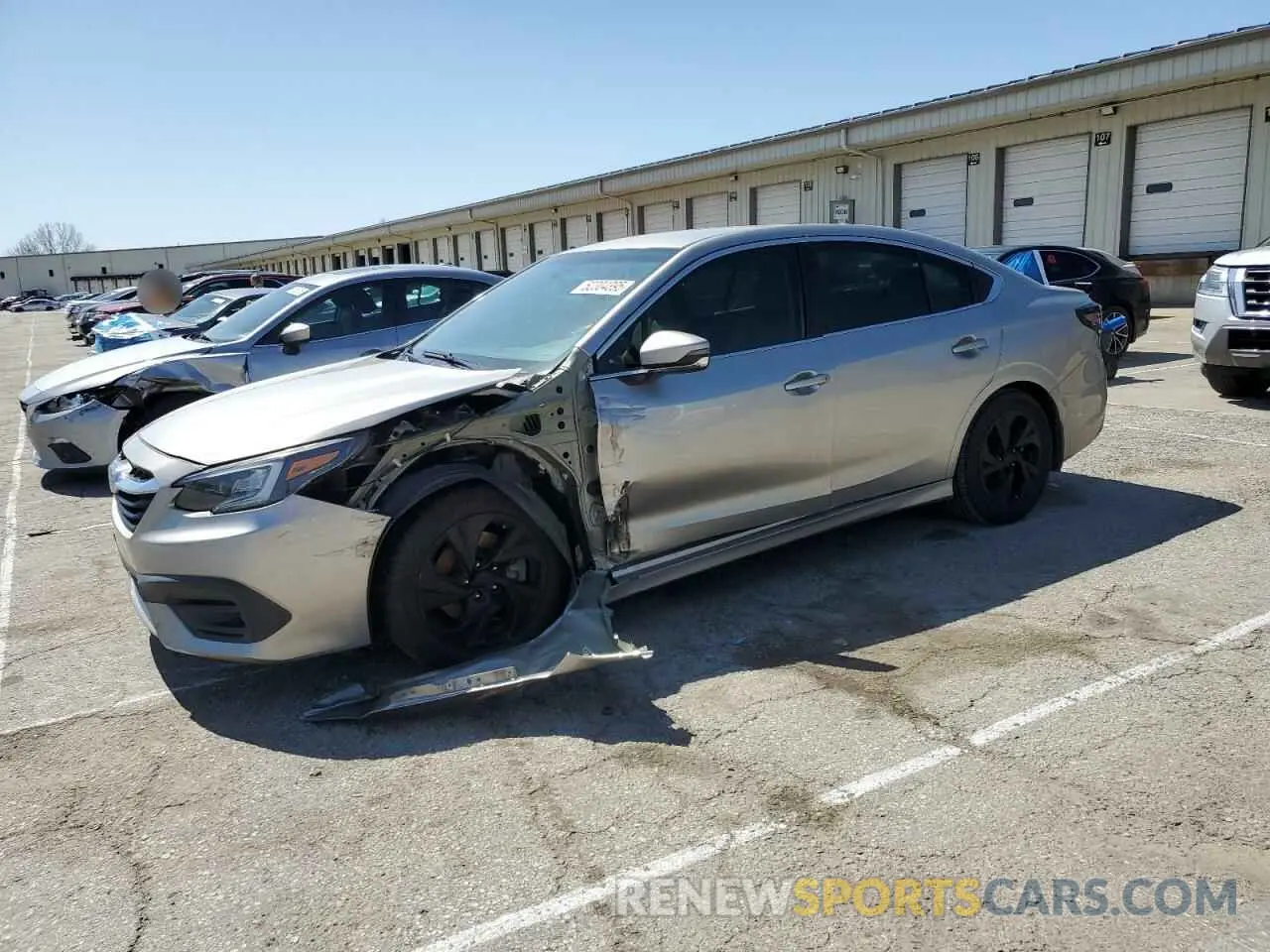 1 fotografías del automóvil dañado 4S3BWAC67L3003994 SUBARU LEGACY 2020
