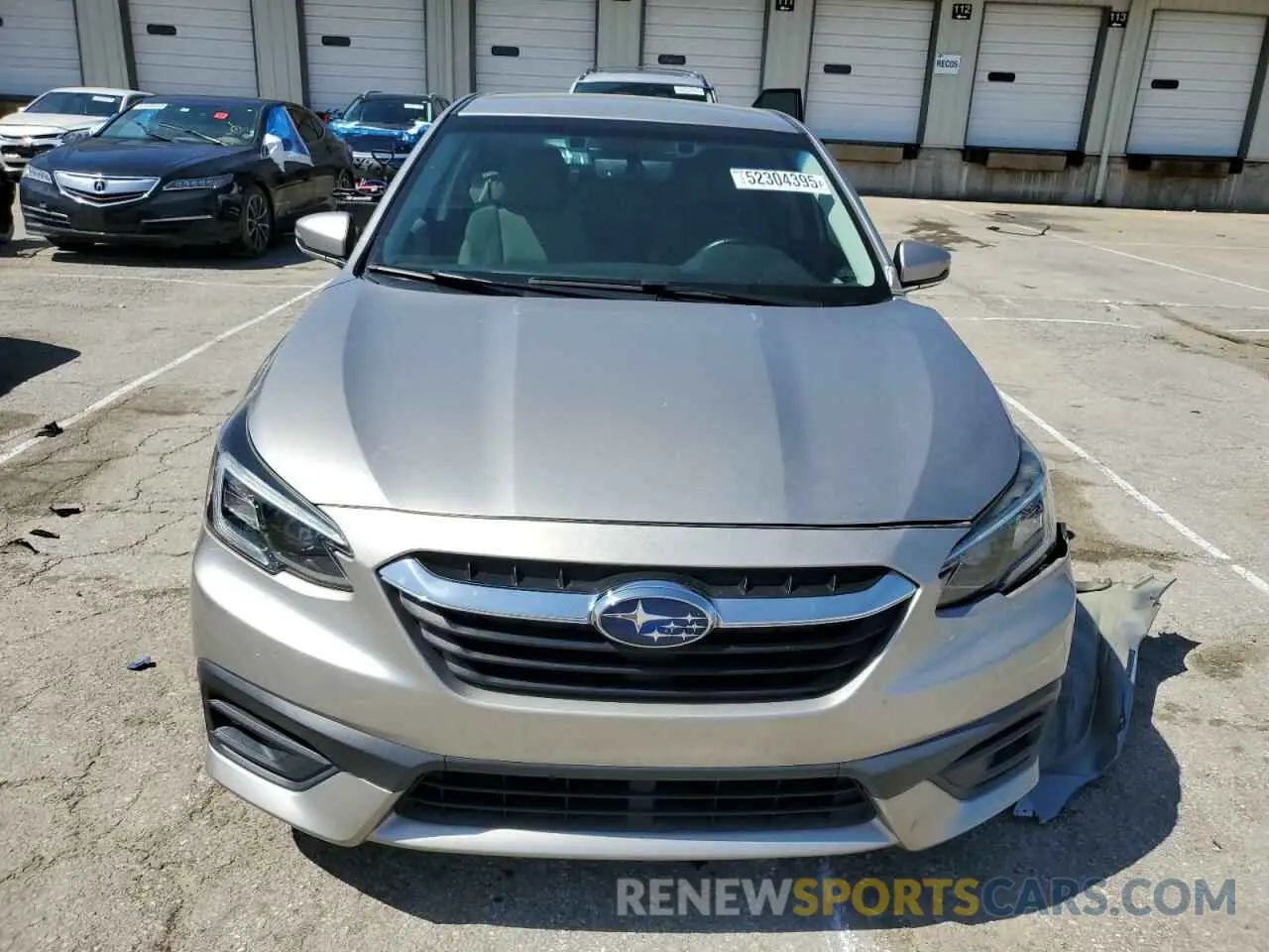 5 fotografías del automóvil dañado 4S3BWAC67L3003994 SUBARU LEGACY 2020