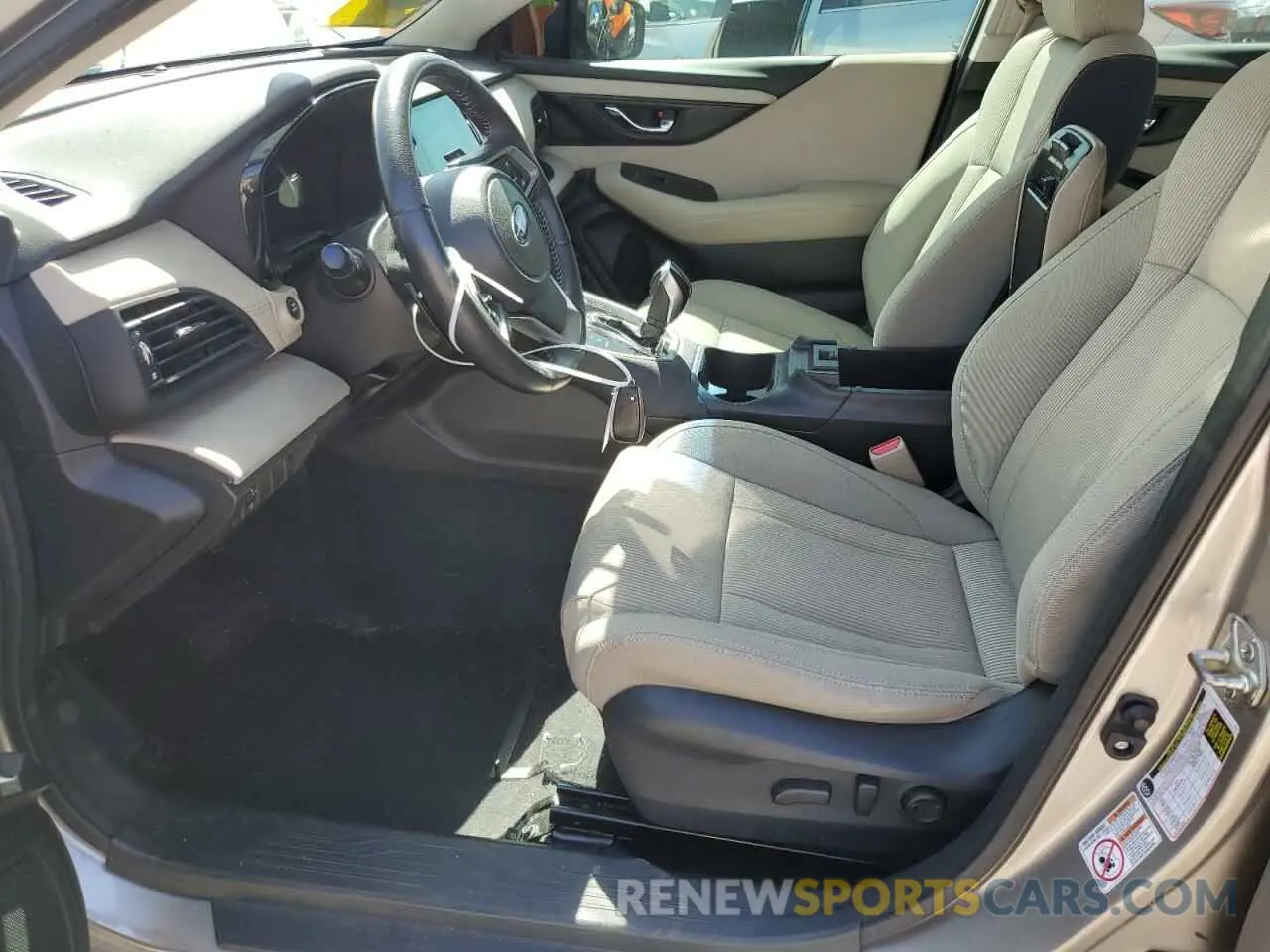 7 fotografías del automóvil dañado 4S3BWAC67L3003994 SUBARU LEGACY 2020