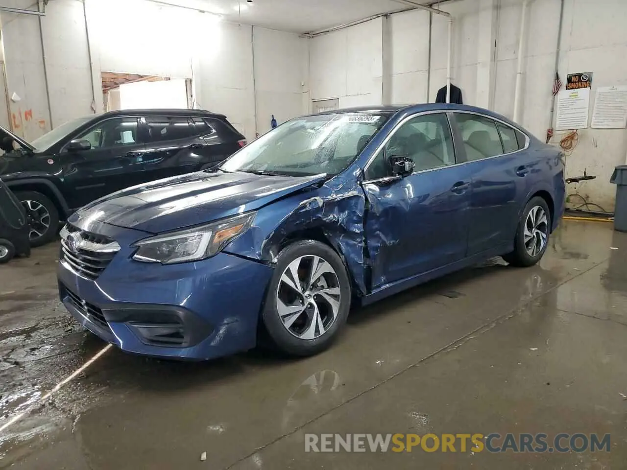 1 fotografías del automóvil dañado 4S3BWAC67L3016020 SUBARU LEGACY 2020