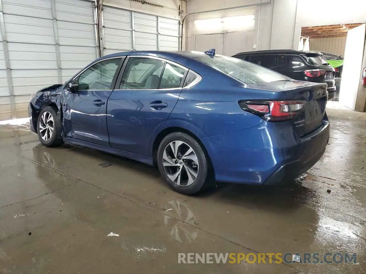 2 fotografías del automóvil dañado 4S3BWAC67L3016020 SUBARU LEGACY 2020