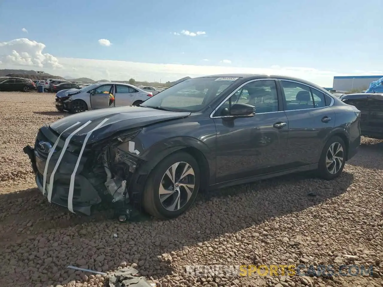 1 fotografías del automóvil dañado 4S3BWAC68L3032050 SUBARU LEGACY 2020
