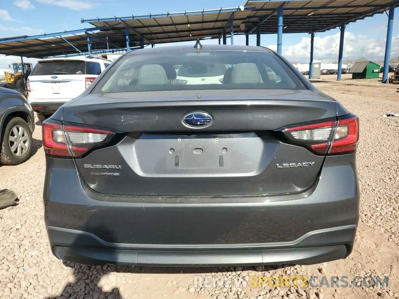 6 fotografías del automóvil dañado 4S3BWAC68L3032050 SUBARU LEGACY 2020