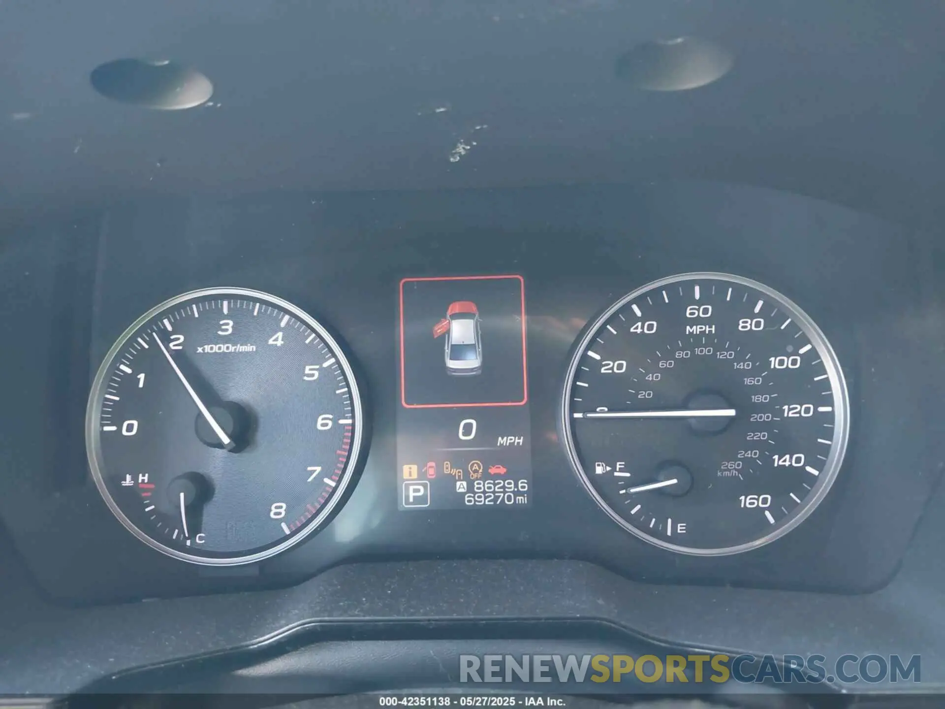 7 fotografías del automóvil dañado 4S3BWAC69L3016682 SUBARU LEGACY 2020