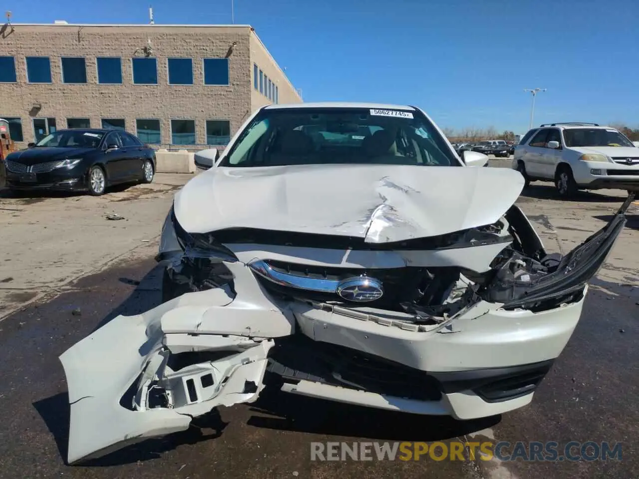 5 fotografías del automóvil dañado 4S3BWAC6XL3017226 SUBARU LEGACY 2020