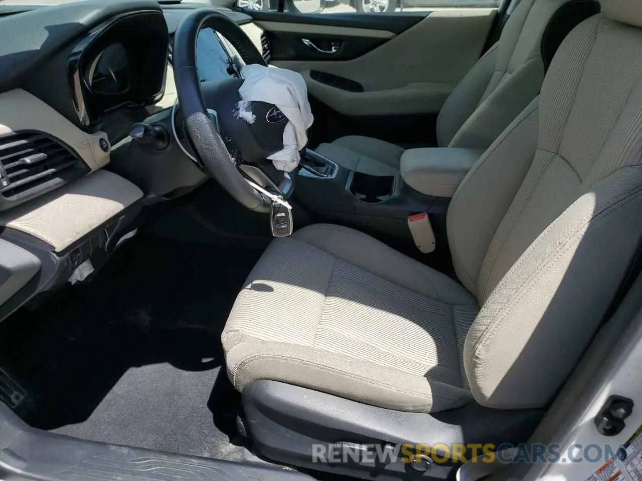 7 fotografías del automóvil dañado 4S3BWAC6XL3017226 SUBARU LEGACY 2020