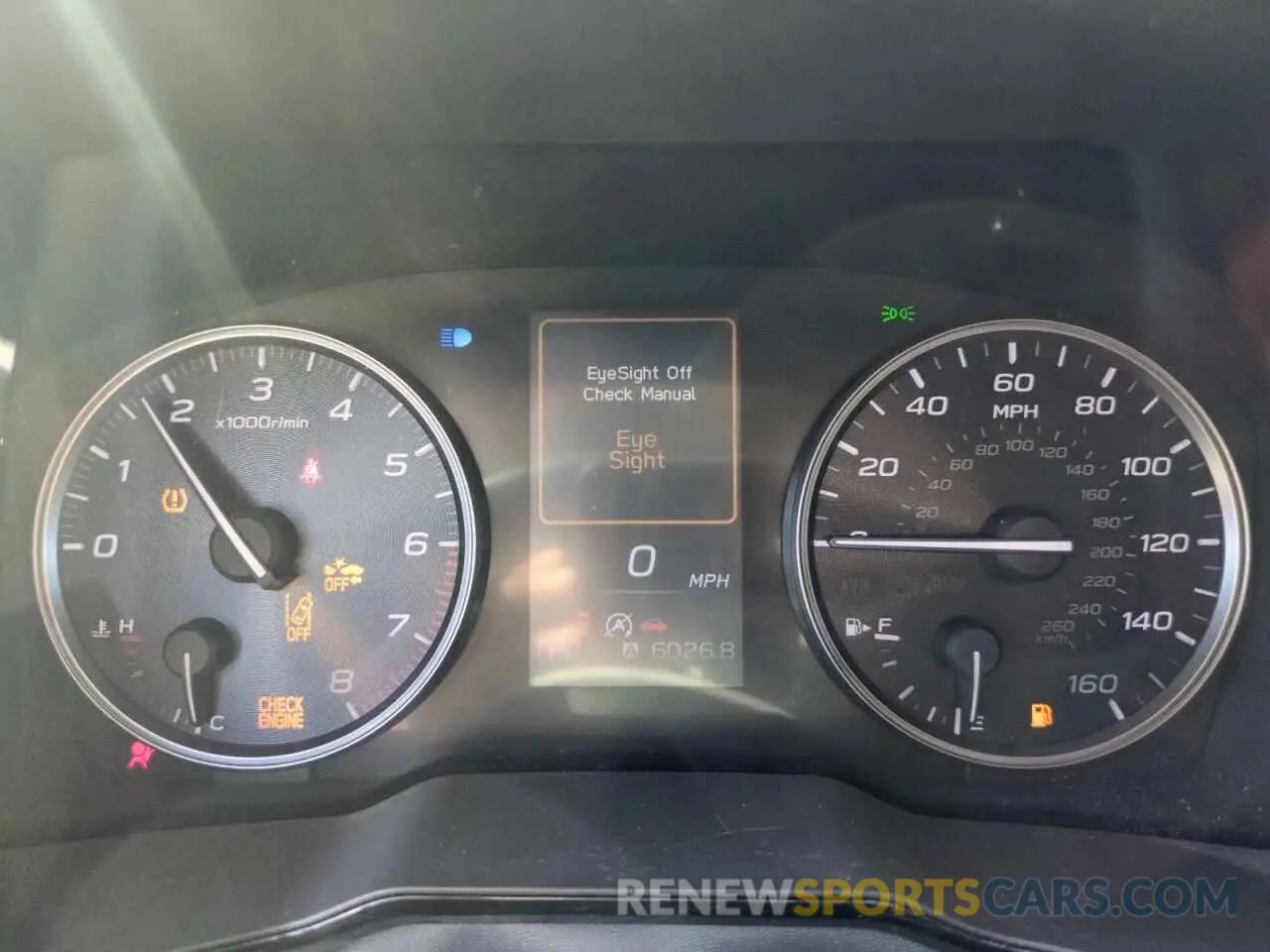 9 fotografías del automóvil dañado 4S3BWAC6XL3017226 SUBARU LEGACY 2020