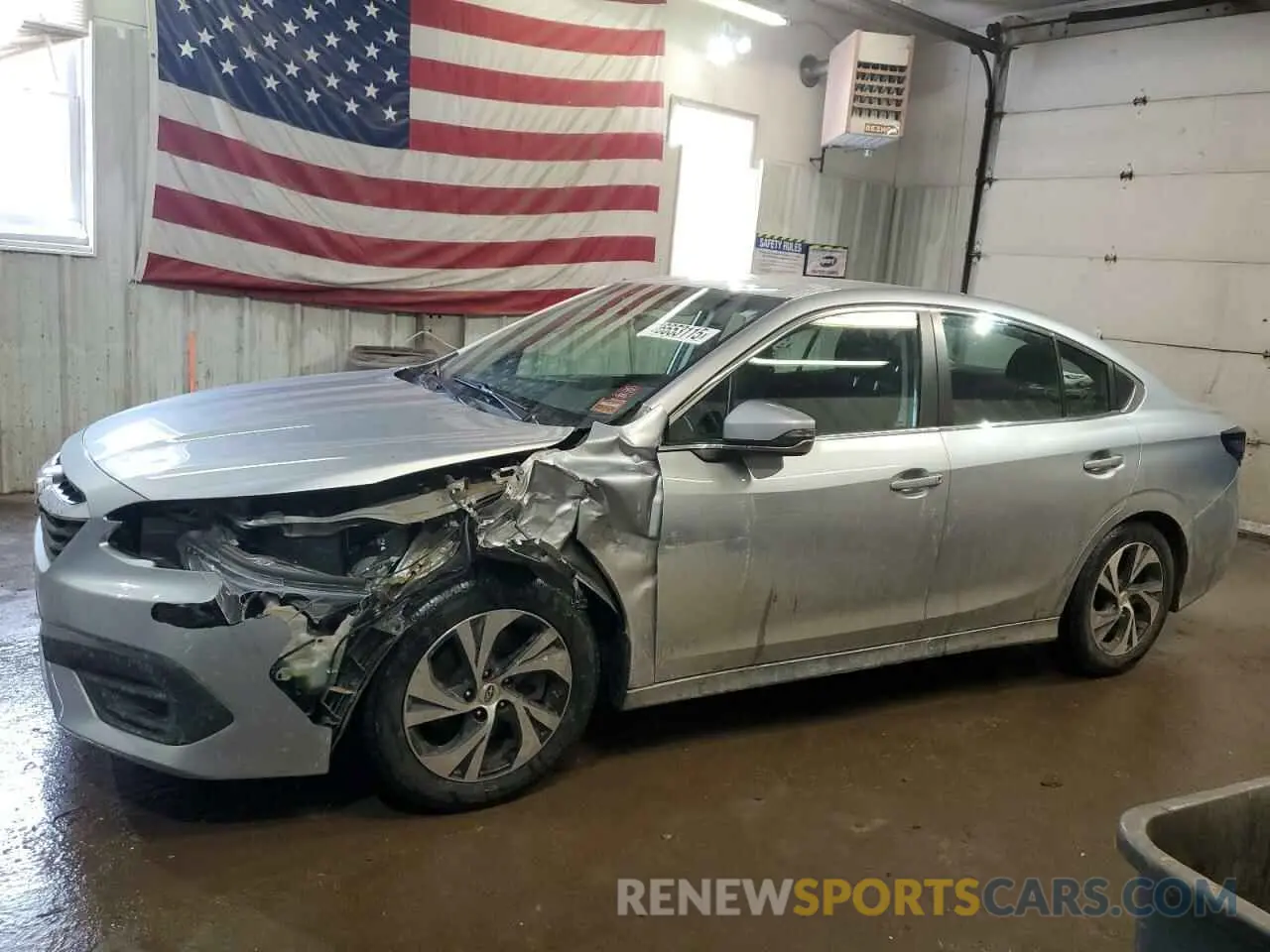 1 fotografías del automóvil dañado 4S3BWAC6XL3026704 SUBARU LEGACY 2020