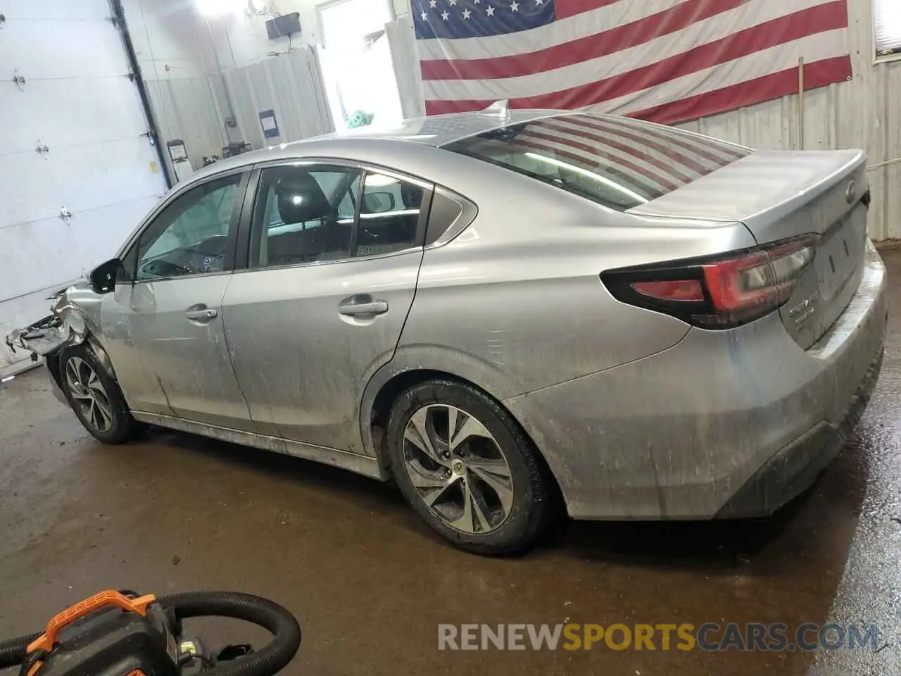 2 fotografías del automóvil dañado 4S3BWAC6XL3026704 SUBARU LEGACY 2020