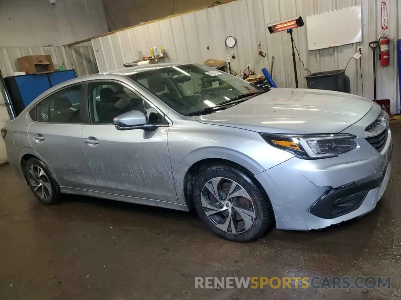 4 fotografías del automóvil dañado 4S3BWAC6XL3026704 SUBARU LEGACY 2020