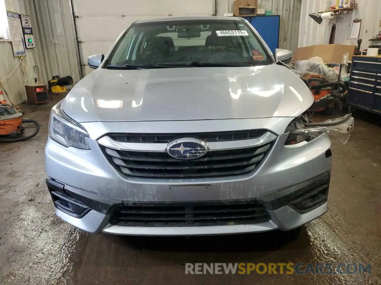 5 fotografías del automóvil dañado 4S3BWAC6XL3026704 SUBARU LEGACY 2020