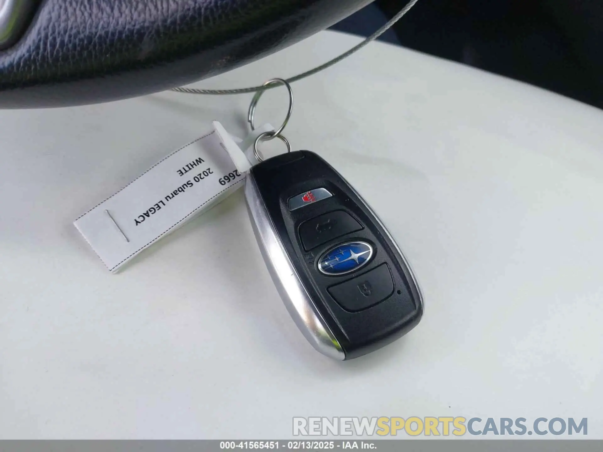 11 fotografías del automóvil dañado 4S3BWAE67L3034241 SUBARU LEGACY 2020