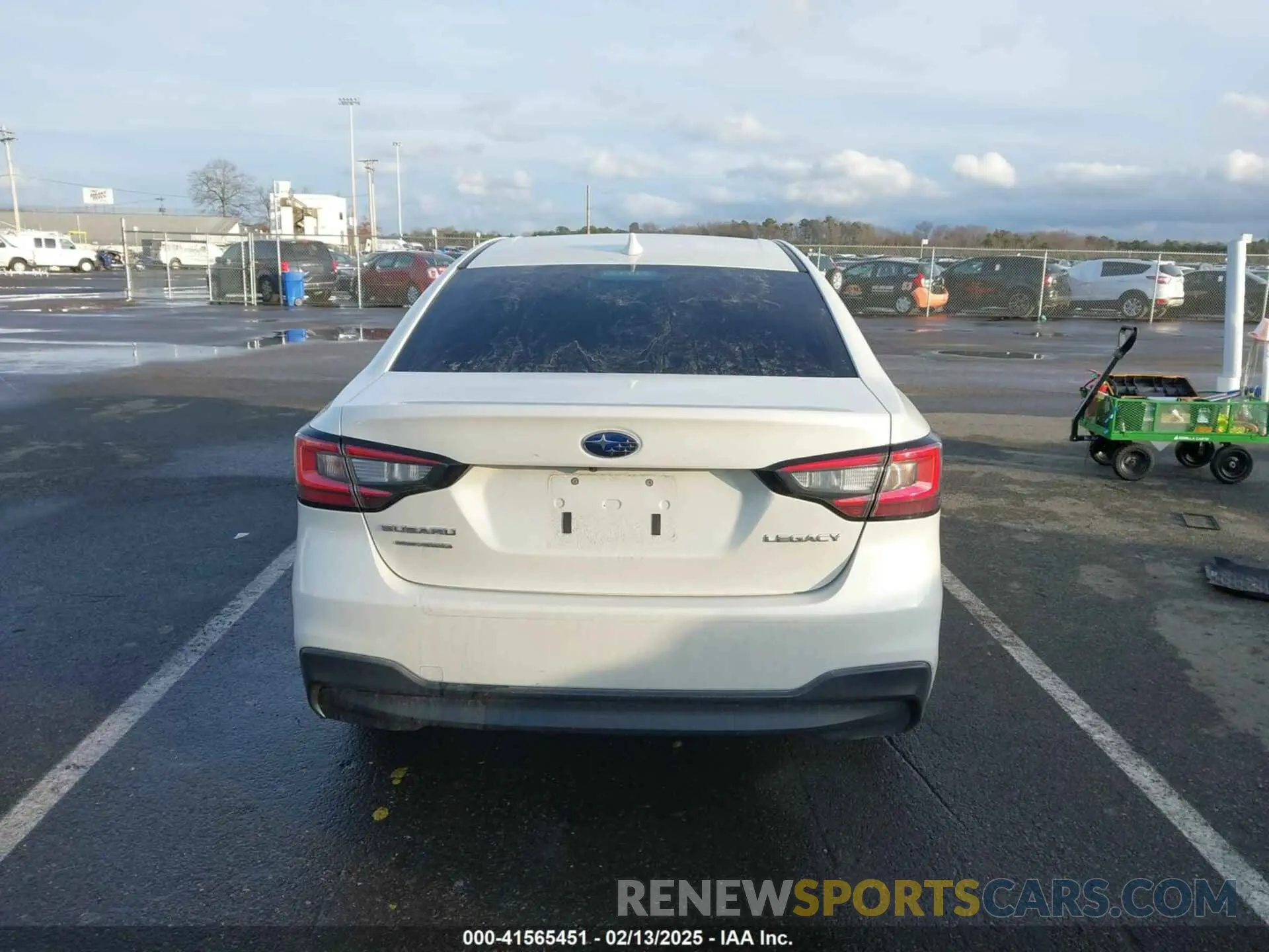 16 fotografías del automóvil dañado 4S3BWAE67L3034241 SUBARU LEGACY 2020