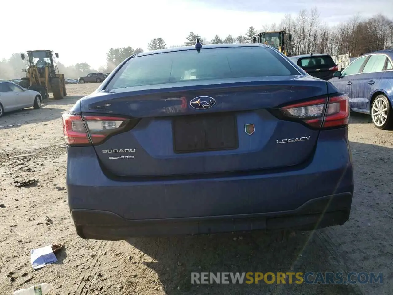 6 fotografías del automóvil dañado 4S3BWAE68L3016718 SUBARU LEGACY 2020