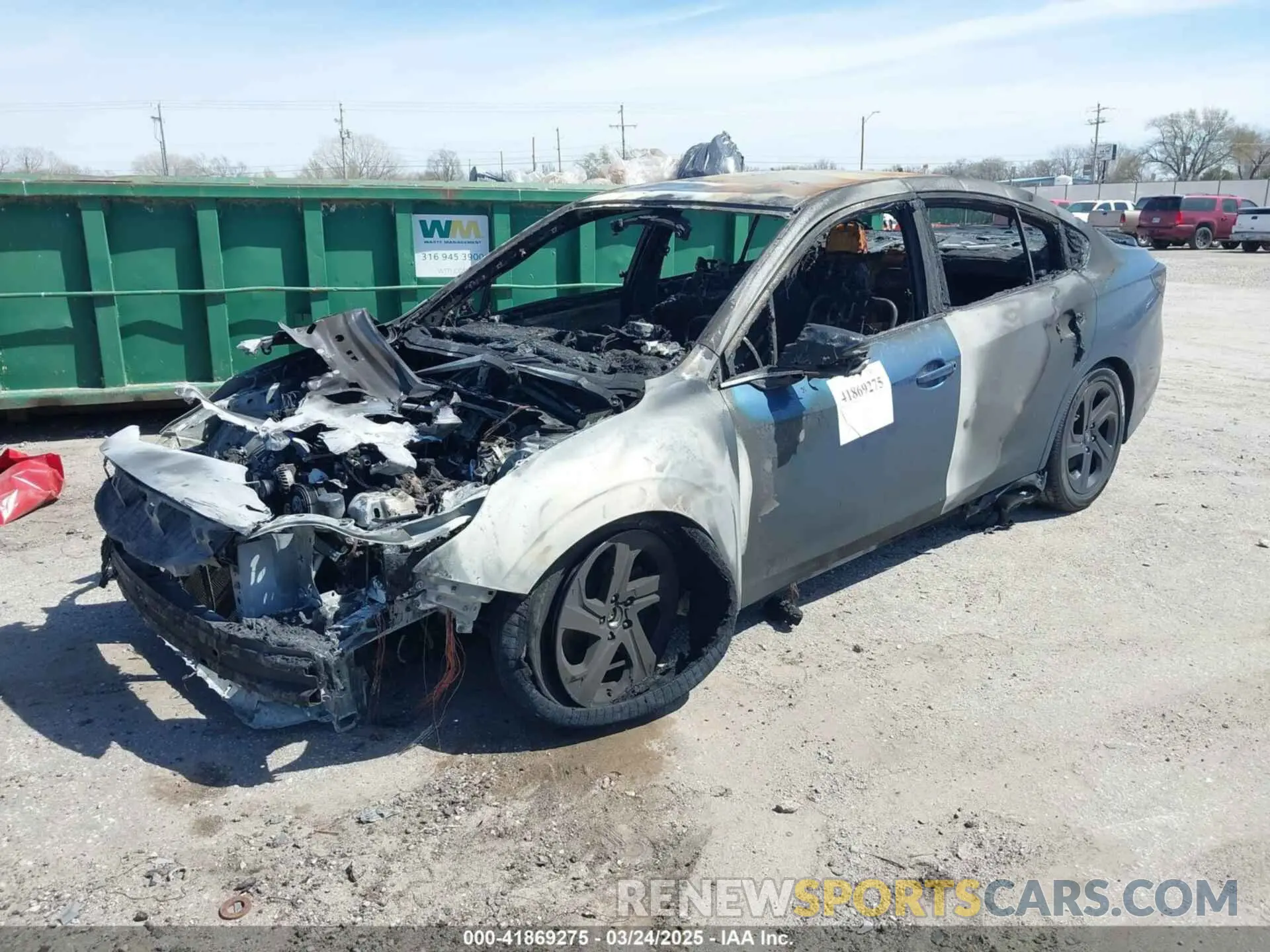 2 fotografías del automóvil dañado 4S3BWAF61L3013626 SUBARU LEGACY 2020