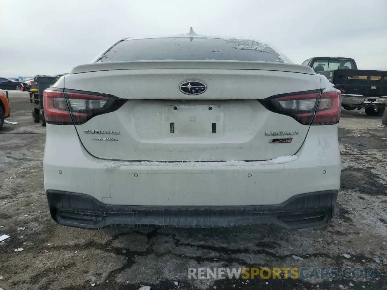 6 fotografías del automóvil dañado 4S3BWAG61L3023197 SUBARU LEGACY 2020