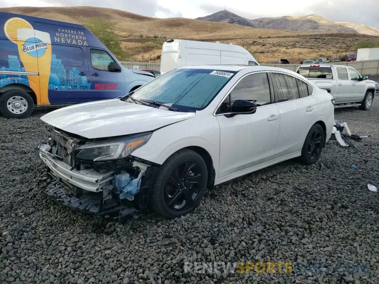 1 fotografías del automóvil dañado 4S3BWAG61L3023846 SUBARU LEGACY 2020