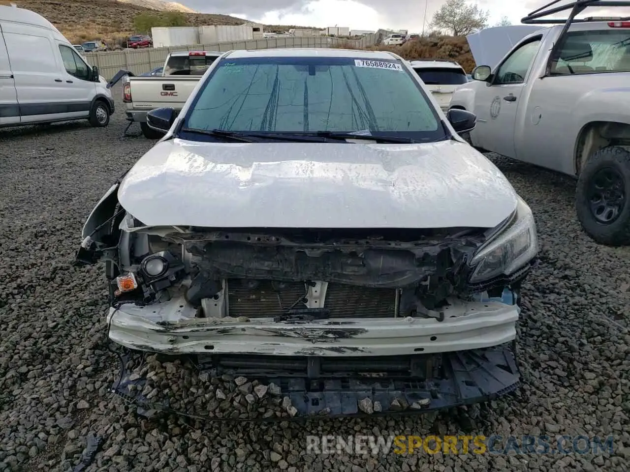 5 fotografías del automóvil dañado 4S3BWAG61L3023846 SUBARU LEGACY 2020