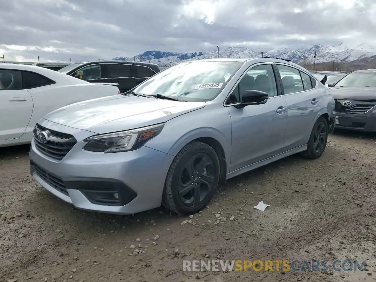 1 fotografías del automóvil dañado 4S3BWAG66L3006623 SUBARU LEGACY 2020