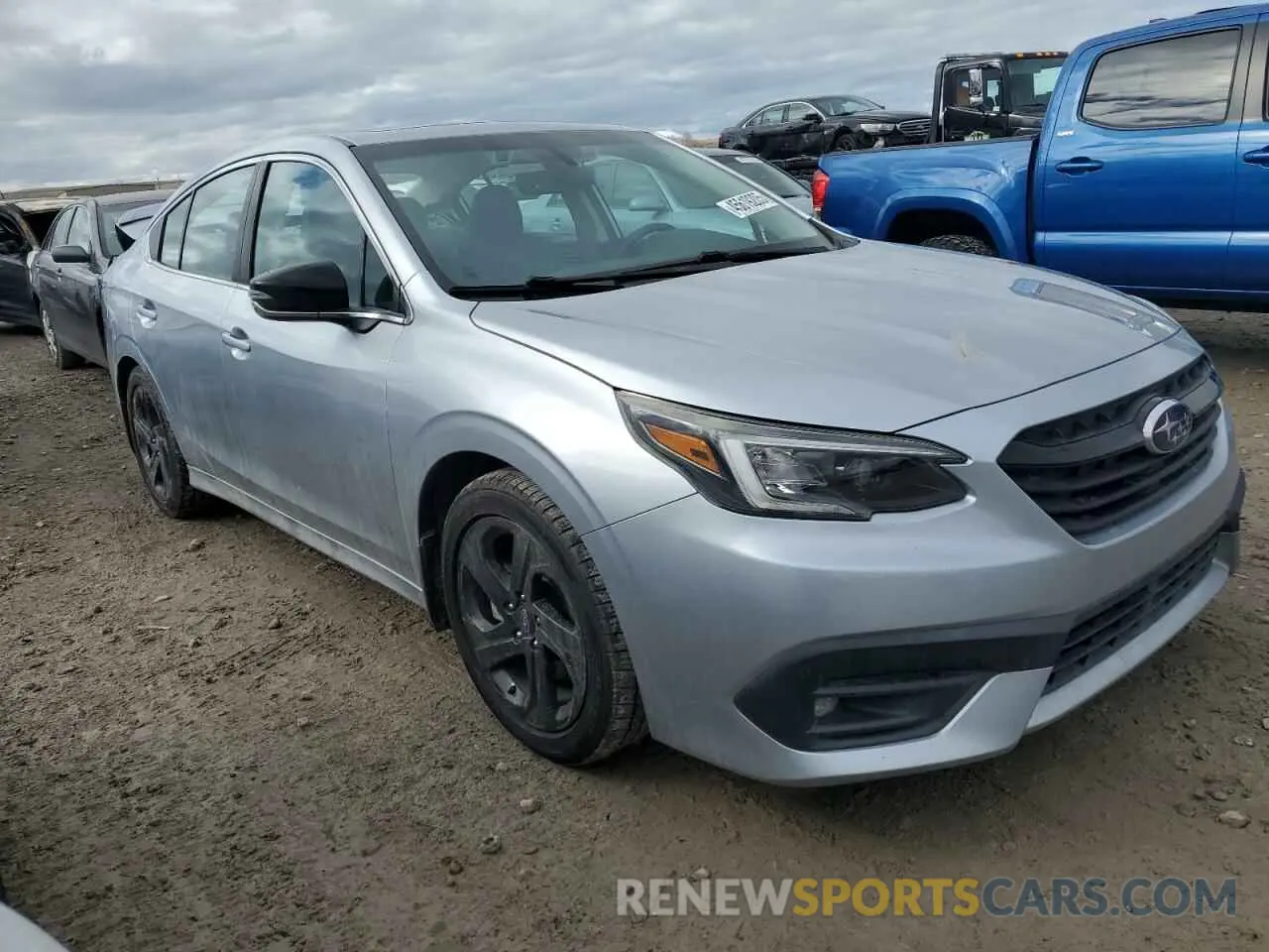 4 fotografías del automóvil dañado 4S3BWAG66L3006623 SUBARU LEGACY 2020